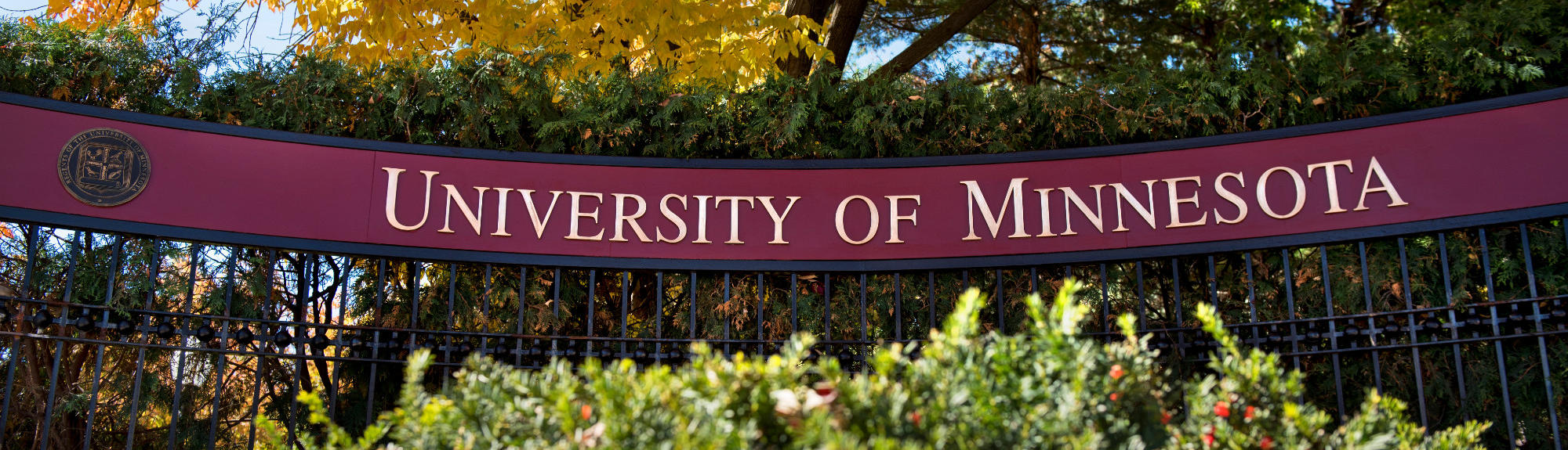 University of Minnesota sign