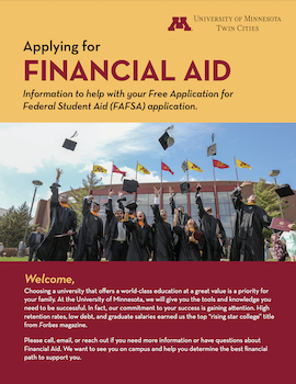 Financial Aid Cover Page