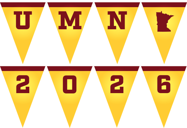 Flag banner - UMN 2026