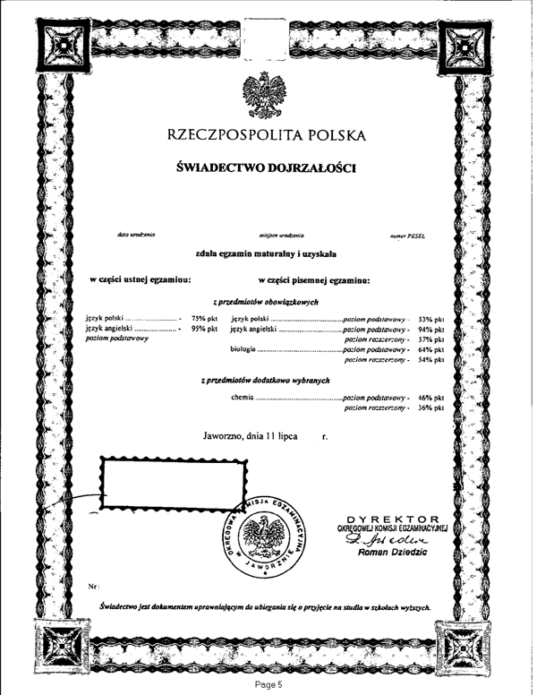 Poland_Certificate-of-Maturity