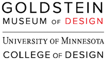 Goldstein Museum of Design at the University of Minnesota logo